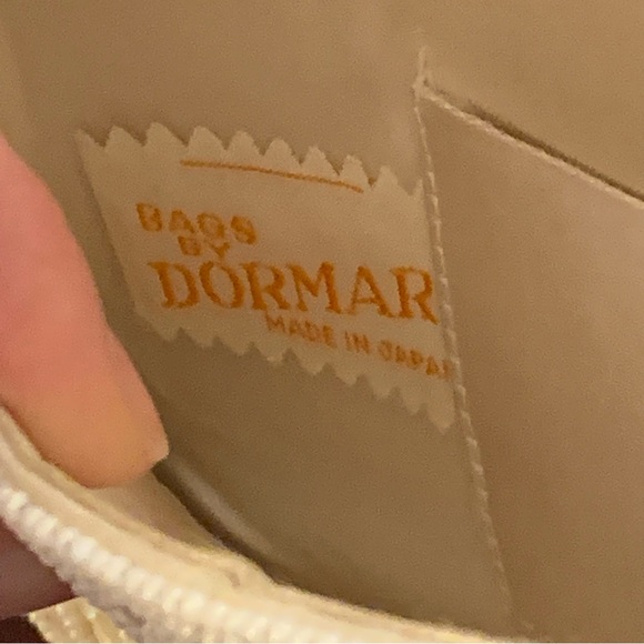 Vintage Dormar Cream Beaded Sequin Clutch Purse Evening Bag Handbag - Picture 5 of 5